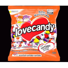Bala  LOVECANDY Mastigavel Sortida 100g