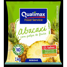 Refresco QUALIMAX Abacaxi 1kg Faz10L