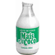 Leite Coco MAIS COCO Vidro 24X200ml