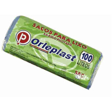 Saco Lixo Economico ORLEPLAST 100L 75X105 Rolo 25un