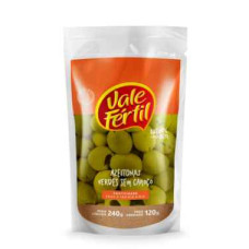 Azeitona  VALE FERTIL verde Sem Caroco DOY PACK 24X120g