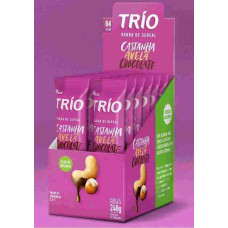 Cereal TRIO Avela/Castanha/Chocolate 12X20g