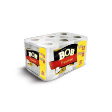 Papel Higienico BOB FD 30m Leve 12Pague11 6x12un