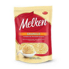 Chocolate GRANULE HARALD MELKEN Branco 400g