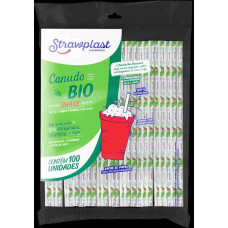 Canudo STRAW BIO Milk Shake 100un