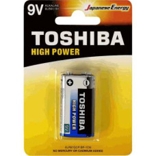 Bateria TOSHIBA Alcalina 9V SM CT Un