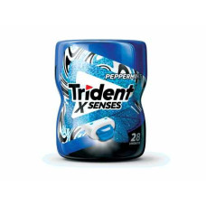 ADAMS Chicle TRIDENT Pepermint 16un ADAMS Chicle TRIDENT Pepermint 16un