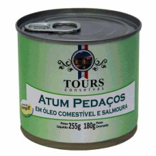 Atum TOURS Pedacos em Oleo LT 255g