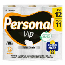 Papel Higienico PERSONAL VIP 20M L12P11 6X12un