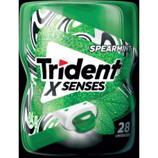 ADAMS Chicle TRIDENT Spearmint 6un ADAMS Chicle TRIDENT Spearmint 6un