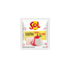 Gelatina SOL Incolor S/Sabor 15X12g