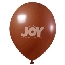 Balao N7 JOY Redondo Marrom 50un